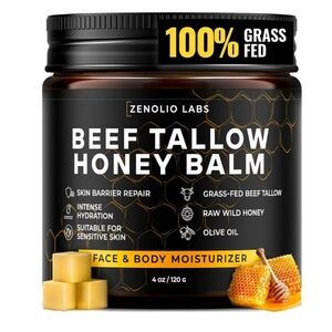 Organic Beef Tallow for Skin Face